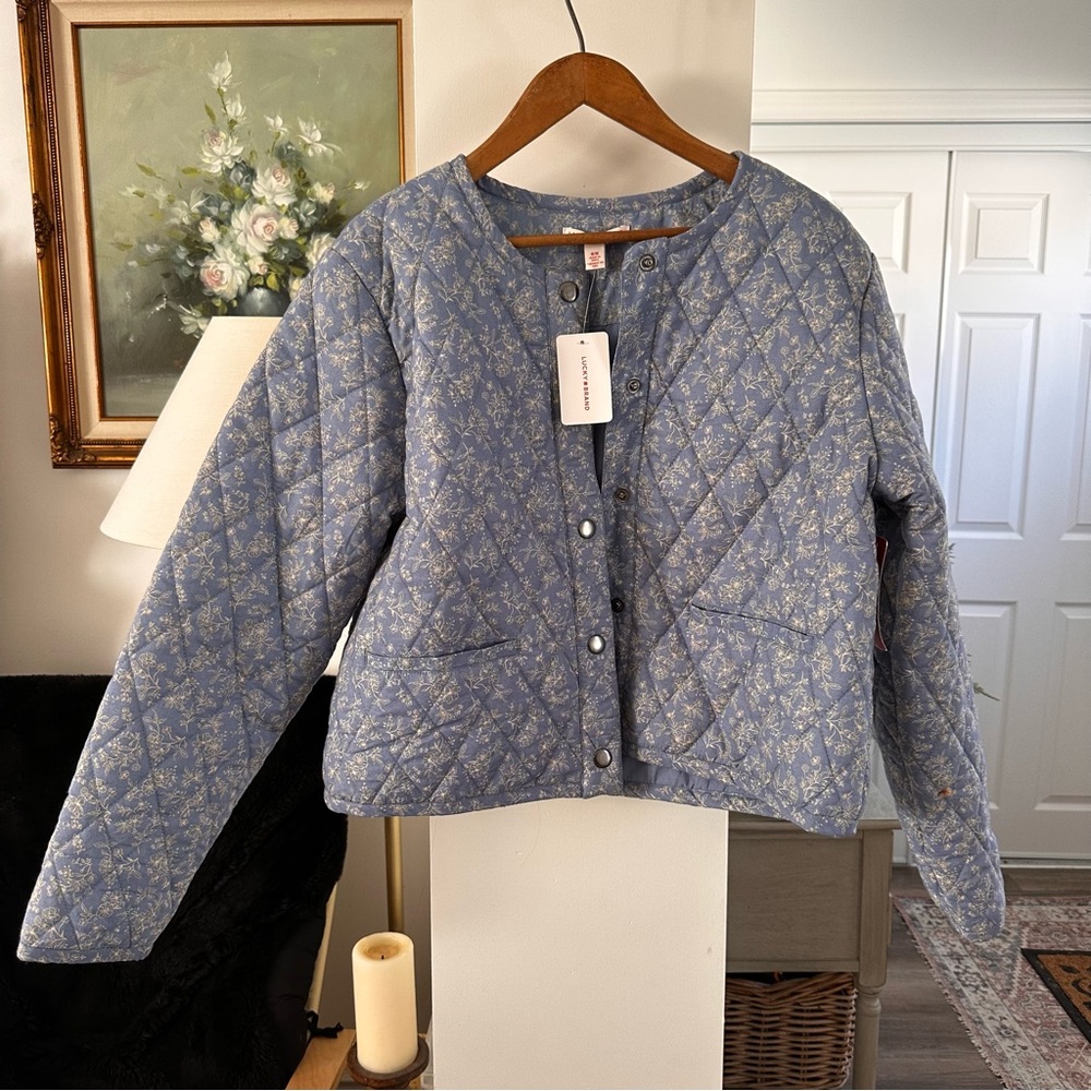 Luky Brand Quilted Jacket